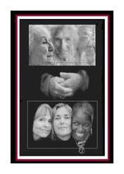 Wisdom of the Crone - vision of three women; Melinda Field, writer/poet, Judith Somerset, spiritual scholar and Lani Phillips, photographic artist.