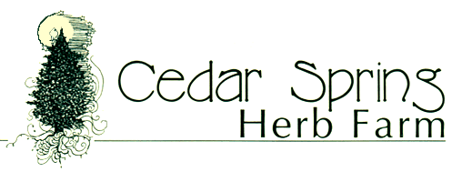 Cedar Springs Herb Farm banner