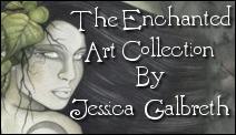 Enchanted art gallery of mythic fantasy artist Jessica Galbreth.