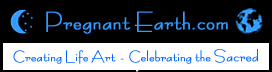 Pregnant Earth Creating Life Art