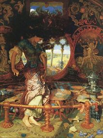 "The Lady of Shallott" by William Holman Hunt