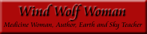 Wind Wolf Woman banner