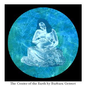 Pregnant Earth Art by Barbara Getrost