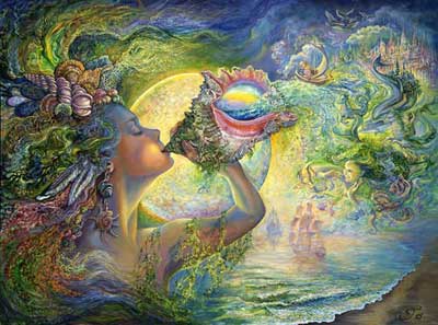 Call of the Sea by Josephine Wall