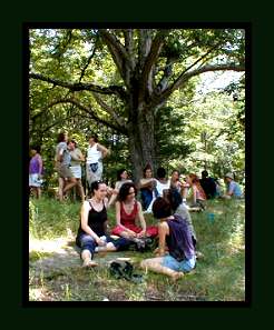 students at the Wise Woman Center, Woodstock, NY